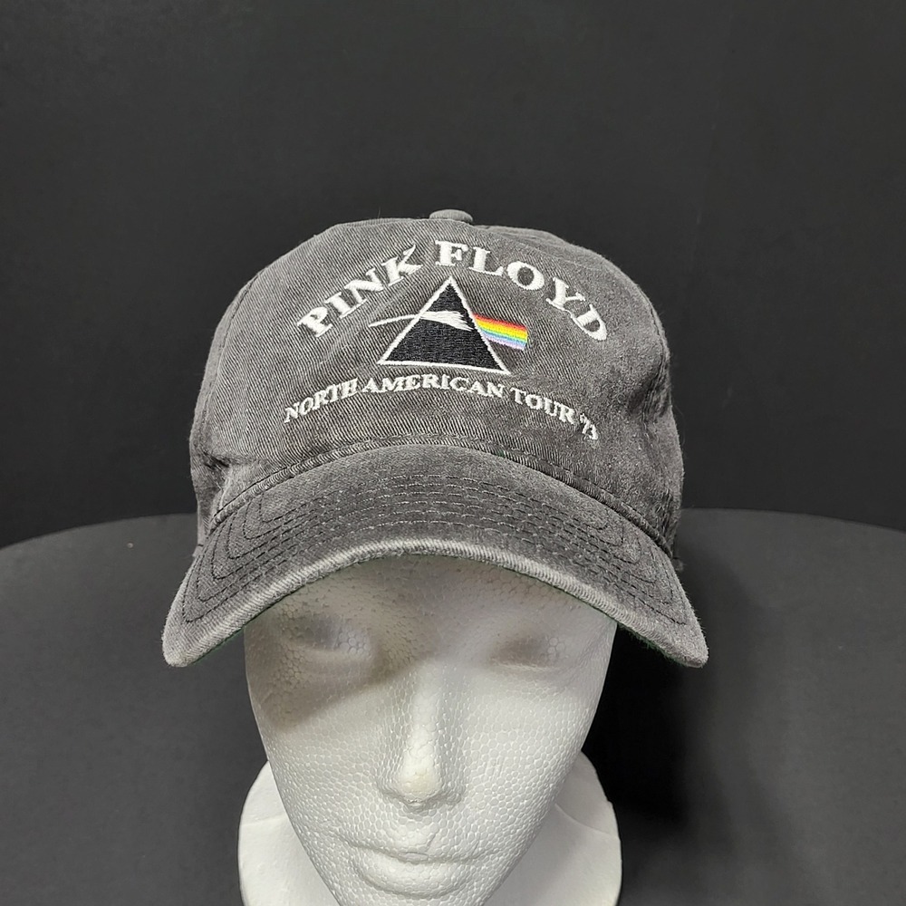 Pink Floyd North American Tour 73 Hat Charcoal Grey Dark Side of the Moon Cap